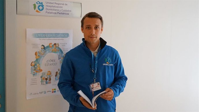 El enfermero Jorge Hernández ha participado en la elaboración de la guía