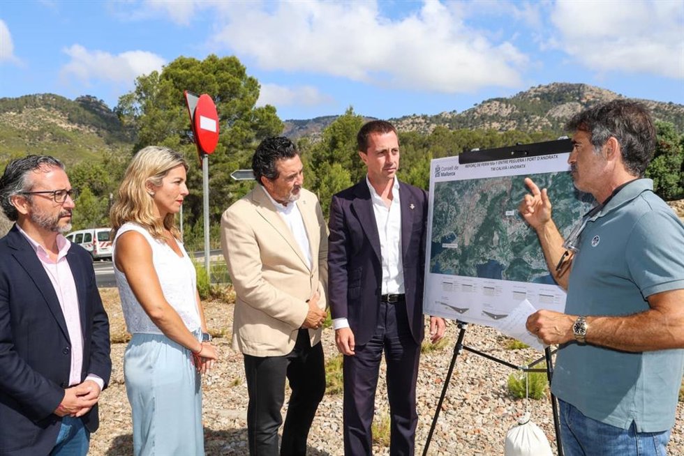 Inaugurada la carretera entre Peguera y Port d'Andratx tras una inversión de 6,4 millones.