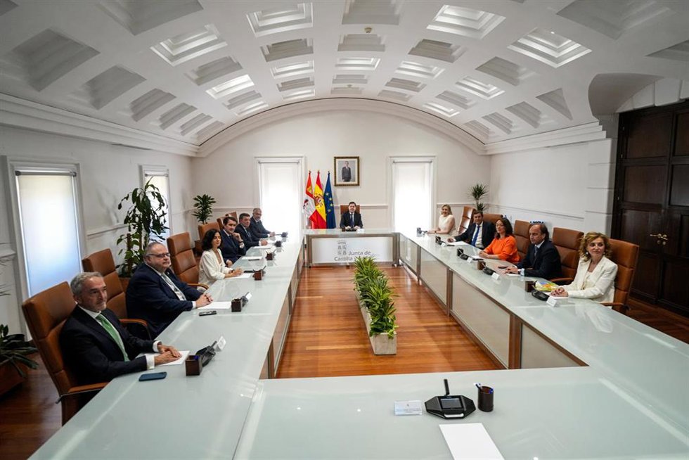Imagen de la reunión del primer Consejo de Gobierno