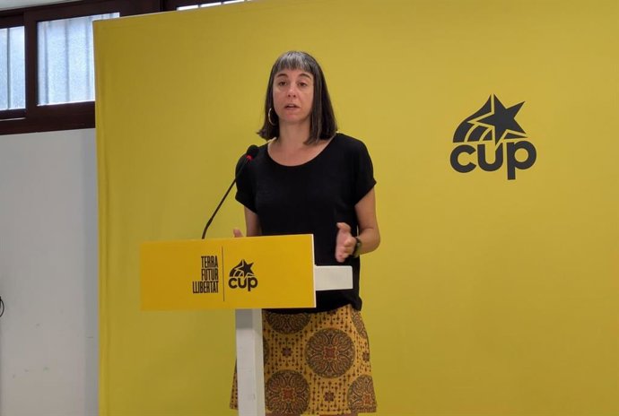 La portaveu de la CUP, Su Moreno