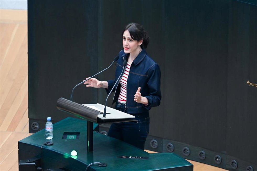 Archivo - La portavoz de Más Madrid en el Ayuntamiento, Rita Maestre.