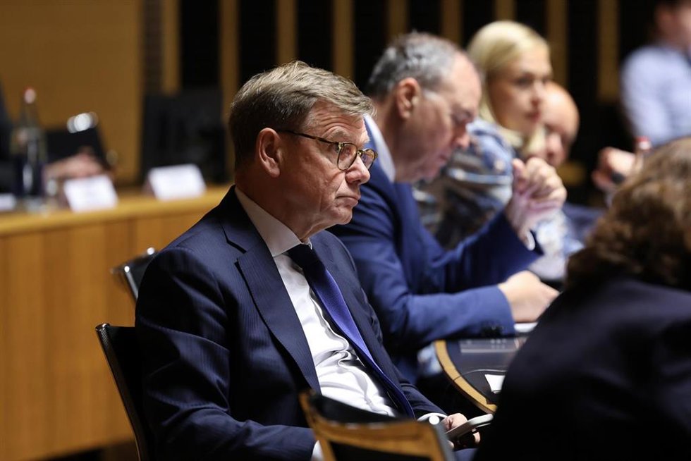 El ministro de Exteriores de Alemania, Johann Wadephul, en el Consejo de Asuntos Exteriores (CAE) que se celebra este lunes en Luxemburgo.