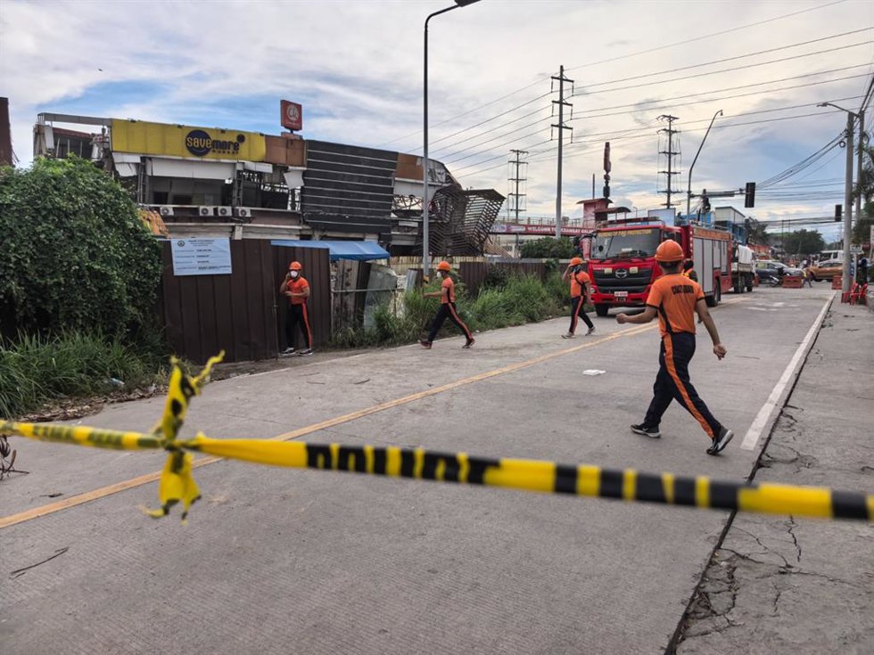 Imagen de archivo de las consecuencias de un terremoto en Filipinas. 