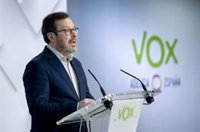 Vox dice que la negociación con el PP en Andalucía "va bien" y avisa de que la prioridad nacional es irrenunciable