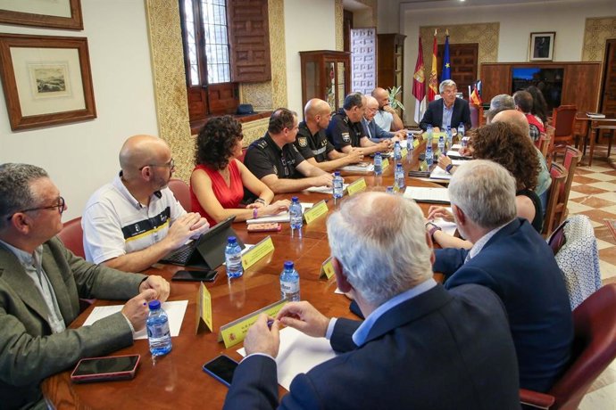 Reunión de coordinación de prevención de incendios en Castilla-La Mancha.
