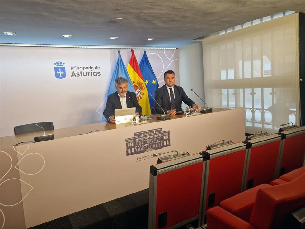 Los consejeros Guillermo Peláez y Alejandro Calvo