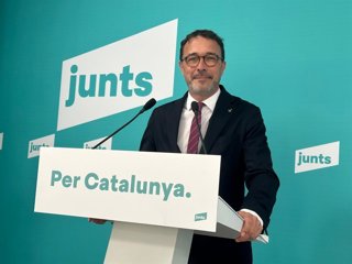 El portaveu de Junts, Josep Rius