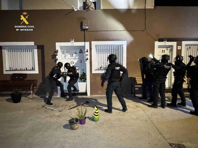 Archivo - Nuevo golpe contra la trata de seres humanos con la liberación de 8 personas y 5 detenidos en Rincón de Olivedo