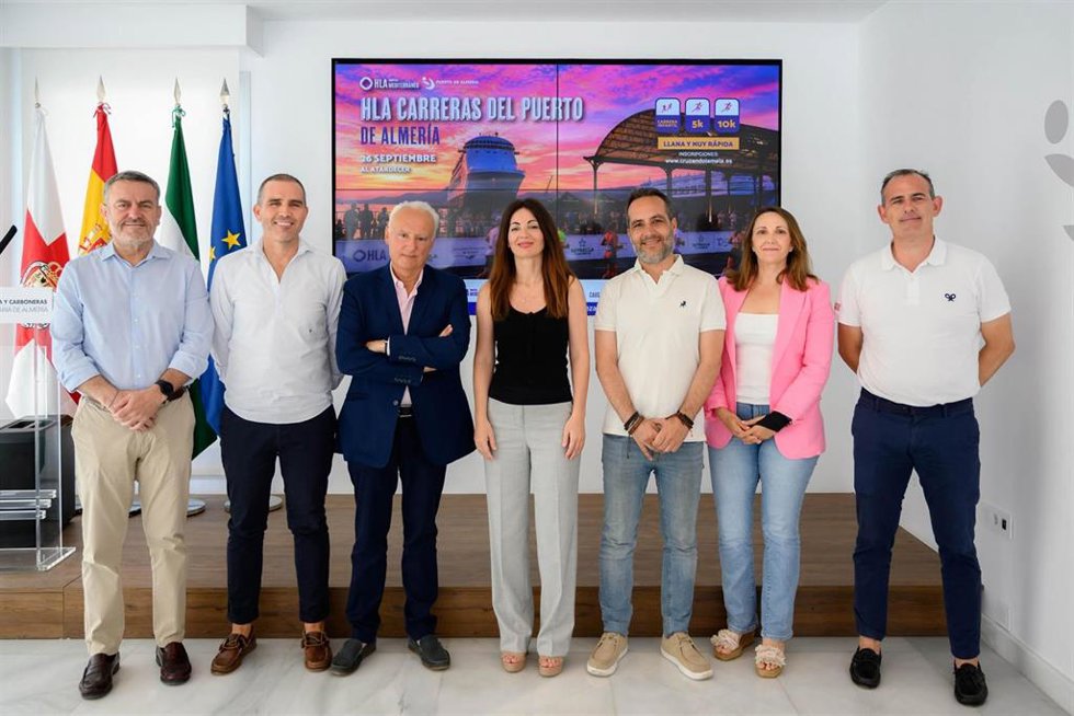 Presentación de 'HLA Mediterráneo Carreras del Puerto de Almería' 2026.