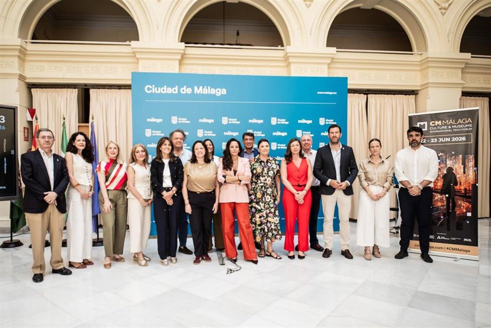 Presentación de CM Málaga, Culture & Museums International Tech Forum, en la edición de 2026.