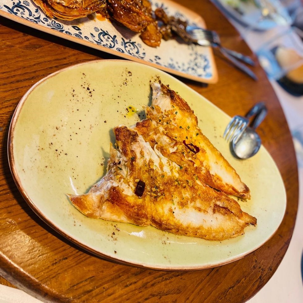Plato de pescado