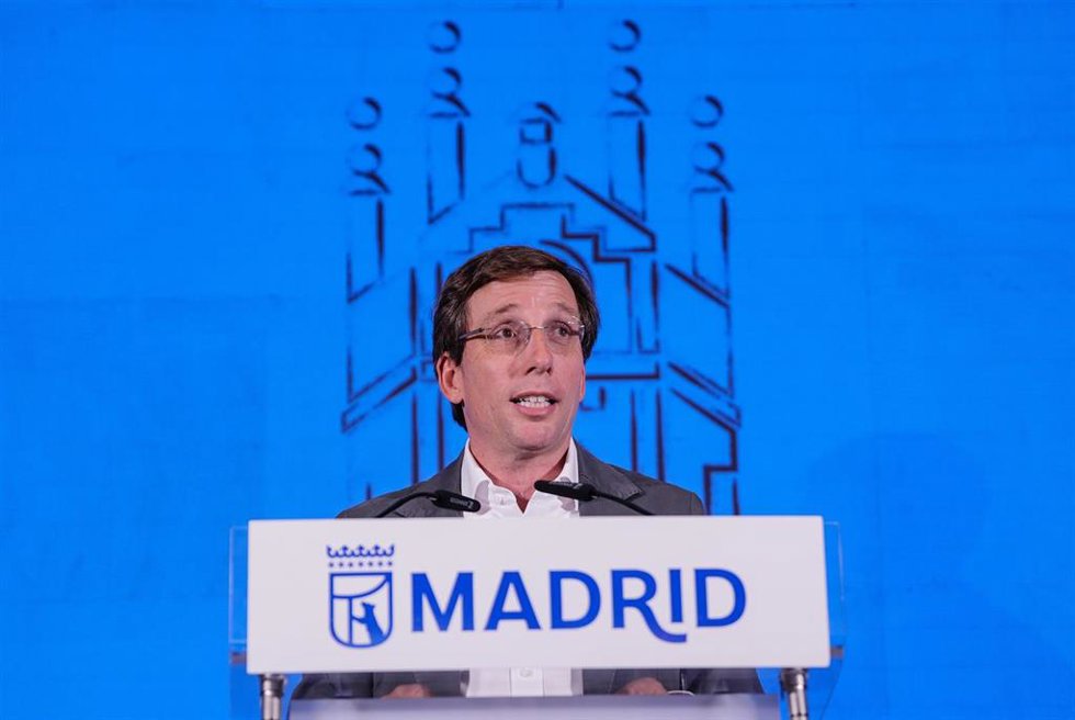 El alcalde de Madrid, José Luis Martínez-Almeida
