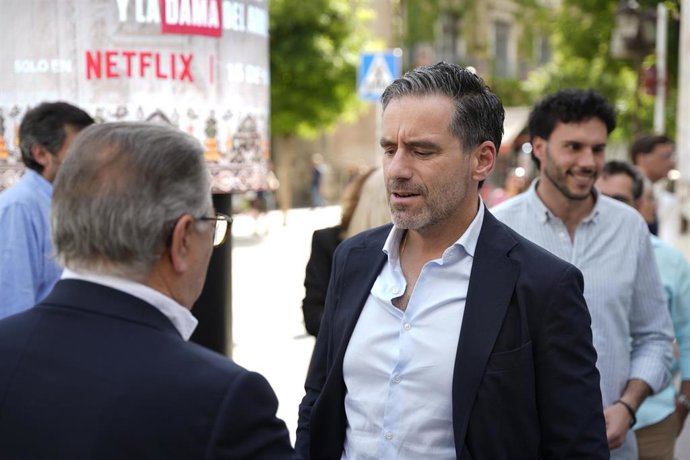 Archivo - El portavoz y vicesecretario de Cultura y Deporte del PP, Borja Sémper 