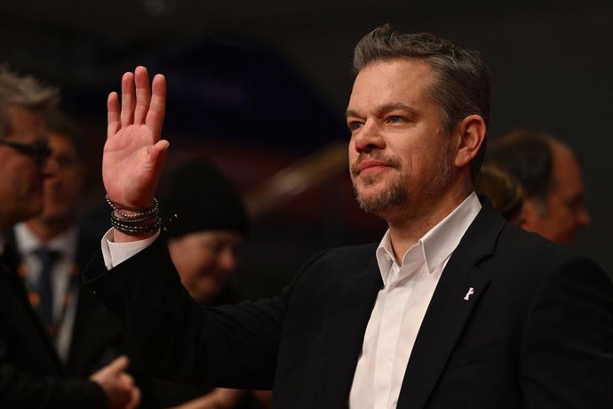 Archivo - 15 February 2024, Berlin: American actor and film producer Matt Damon walks the red carpet on the opening night of the Berlinale. The 74th Berlin International Film Festival will take place from February 15 - 25, 2024. Photo: Jens Kalaene/dpa