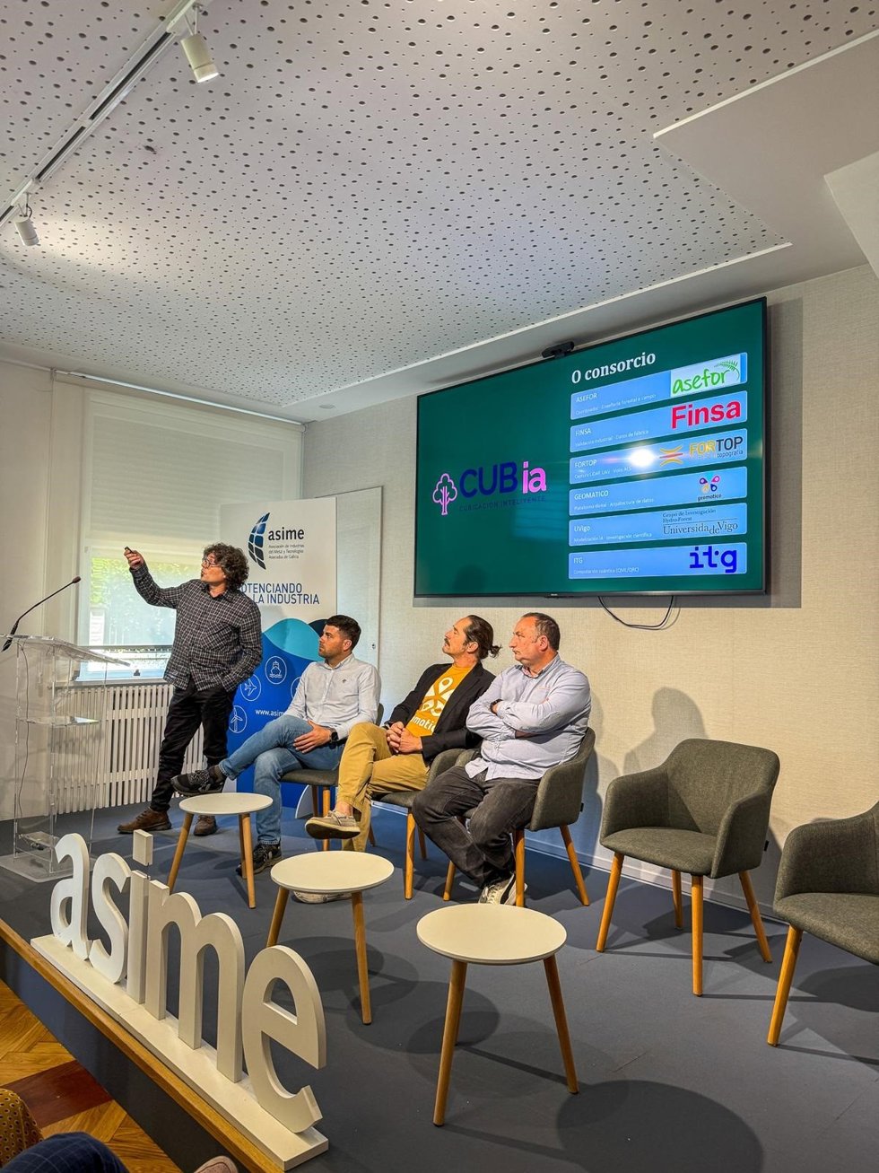 Presentación de Proyectos Nexos en la sede de Asime, en Vigo, a 15 de junio de 2026