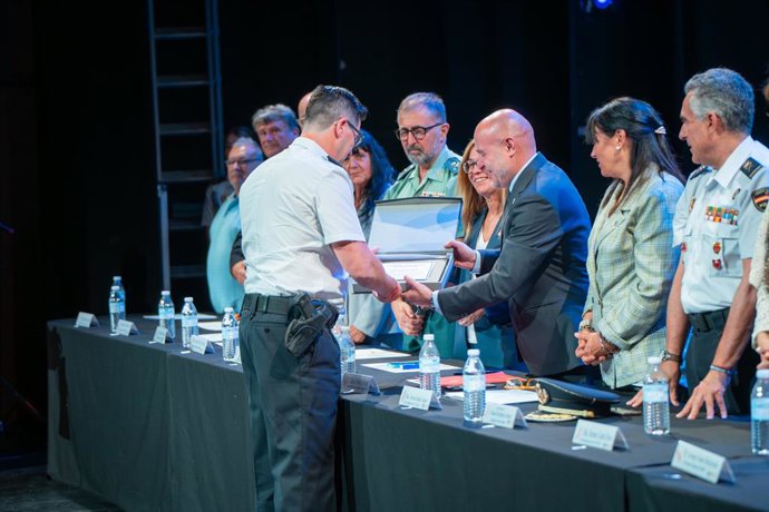 El delegat del Govern central, Carlos Prieto, en la XXII edició del Dia de la Seguretat Privada a Gavà 