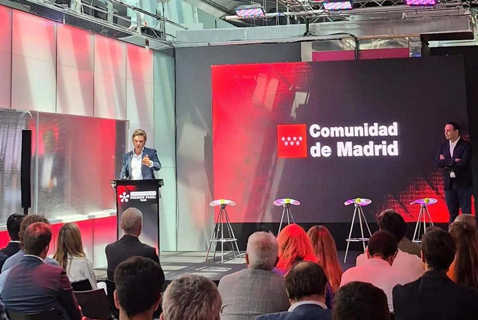 La Comunidad de Madrid presenta la quinta edición del torneo Premier Pádel P1