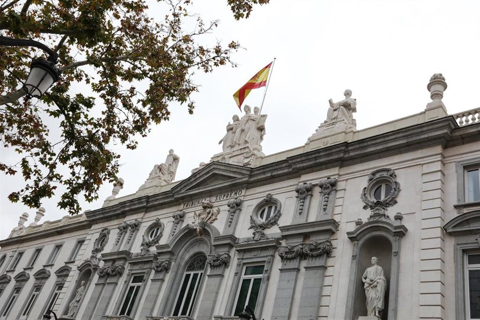 Archivo - Fachada del edificio del Tribunal Supremo