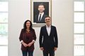 El retrato de Fernández-Pacheco luce desde este lunes en la Galería de Alcaldes y Alcaldesas del Ayuntamiento de Almería