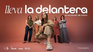 Cartel de la campaña 'Lleva la delantera'.