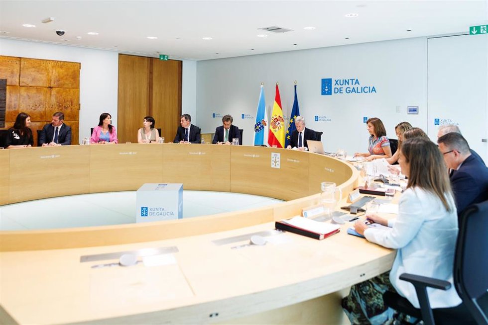 Reunión semanal del Consello de la Xunta.