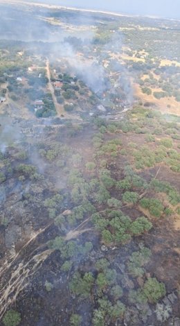 Incendio en Valdesalor