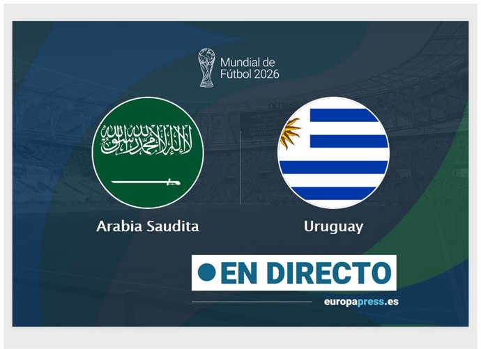 Onces Iniciales probables: Arabia Saudita - Uruguay: resumen y estadísticas del partido de la jornada 1 de Copa Mundial de la FIFA