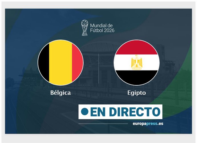 Onces Iniciales confirmados: Bélgica - Egipto: resumen y estadísticas del partido de la jornada 1 de Copa Mundial de la FIFA