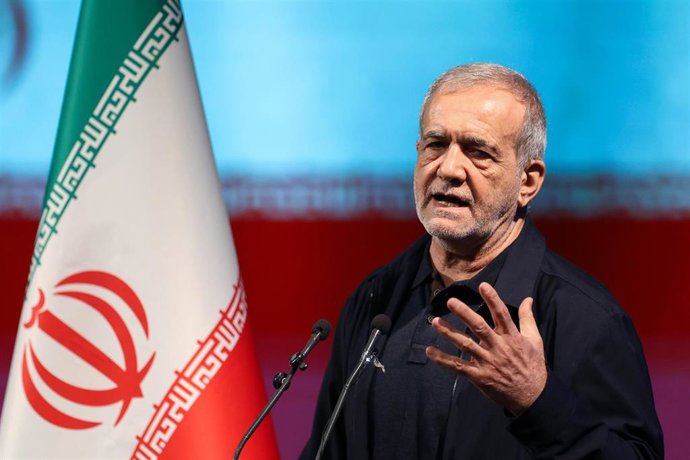 El presidente iraní, Masud Pezeshkian (archivo)