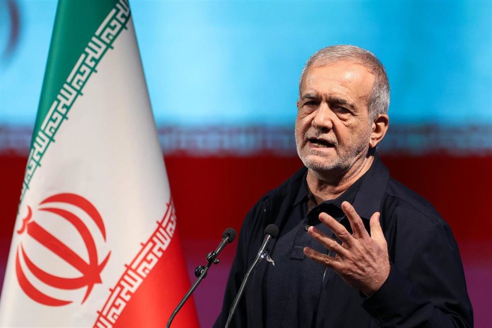 El presidente iraní, Masud Pezeshkian (archivo)