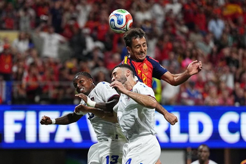 Mikel Oyarzabal en el España-Cabo Verde del Mundial