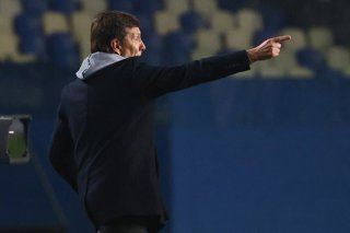 Futbol, Deportes Concepcion vs Coquimbo Unido Fase de grupos, Copa de la Liga 2026. El entrenador de Deportes Concepcion Fernando Diaz es fotografiado durante el partido de primera division contra Coquimbo Unido disputado en el estadio Ester Roa de