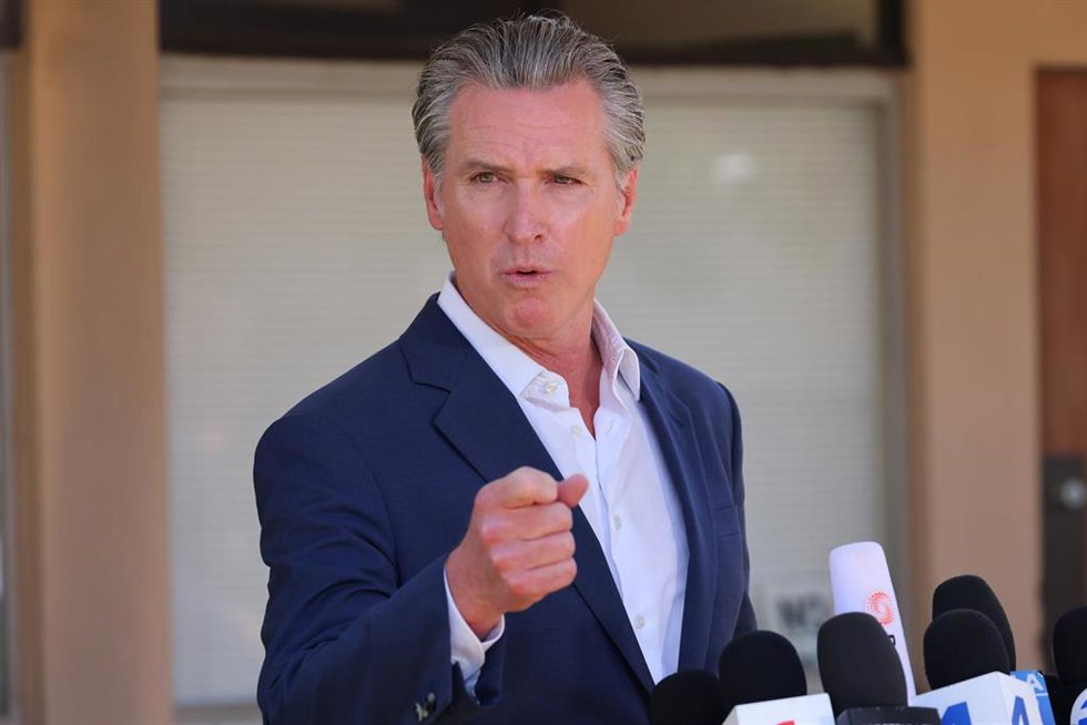 Archivo - El gobernador de California, Gavin Newsom