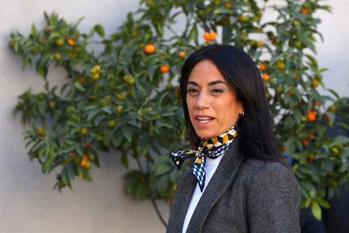 Santiago, 26 de mayo de 2026. La Presidenta del Senado Paulina Nunez es fotografiada en el Palacio de la Moneda. Jonnathan Oyarzun/Aton Chile