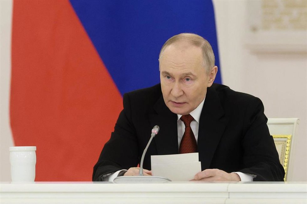 Archivo - Imagen de archivo del presidente de Rusia, Vladimir Putin.