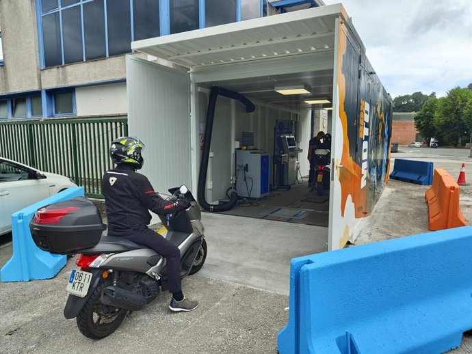 Motozikleta eta ziklomotoreentzako ikuskaritza zerbitzua Irungo IATn