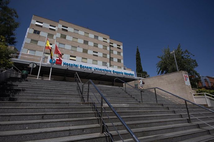 Archivo - Fachada del edificio principal del hospital Gregorio Marañón, a 11 de julio de 2025, en Madrid (España). La reforma del Hospital público Universitario Gregorio Marañón comenzará a principios de 2026 la fase 0 de su reforma integral, con una inve