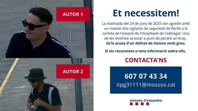 Els dos sospitosos localitzats gràcies a la col·laboració ciutadana