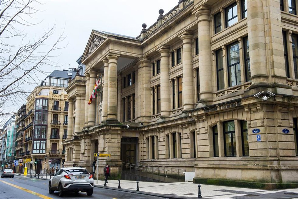 Archivo - Vista de la Audiencia Provincial de GipuzkoA