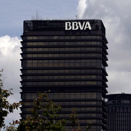 Archivo - Sede del BBVA.