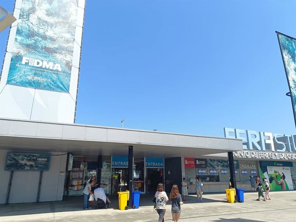 Archivo - Recinto ferial 'Luis Adaro', en Gijón.
