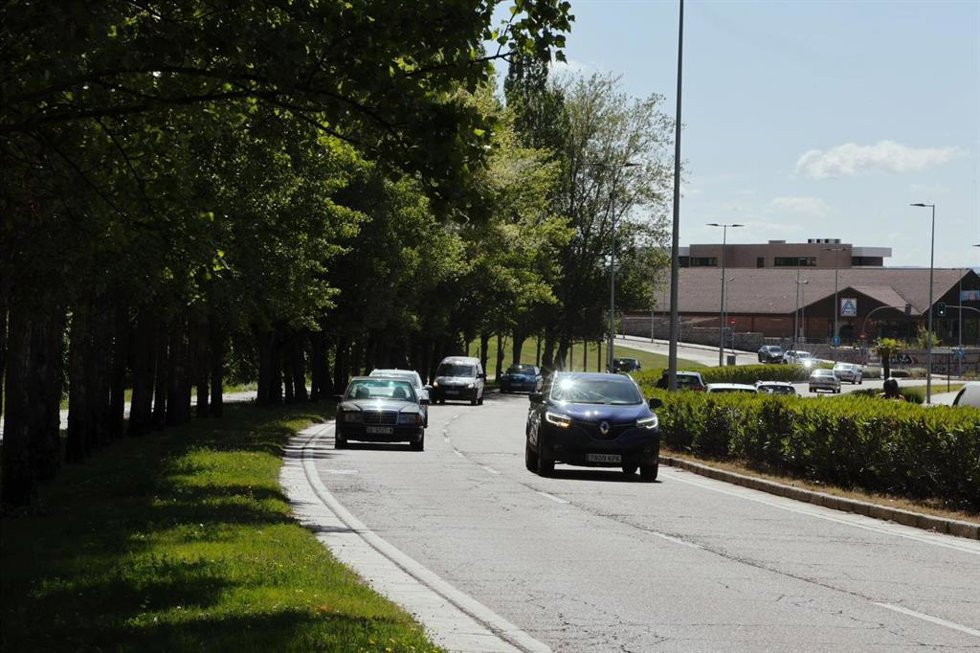 Avenida Manuel Jiménez Alfaro de Valladolid, donde se ejecutarán obras en julio.