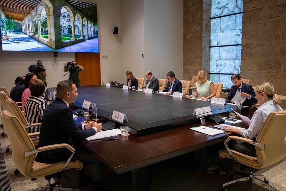 Reunión del Consejo de Gobierno de la Junta de Extremadura