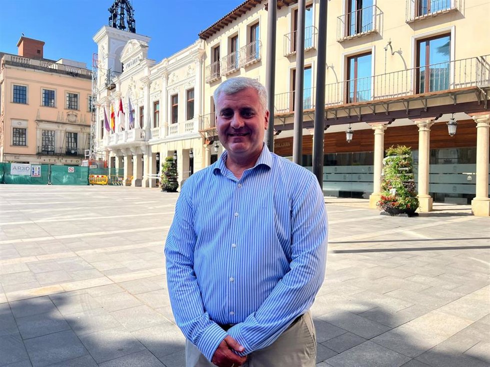 El segundo teniente de alcalde del Ayuntamiento de Guadalajara, Alfonso Esteban.