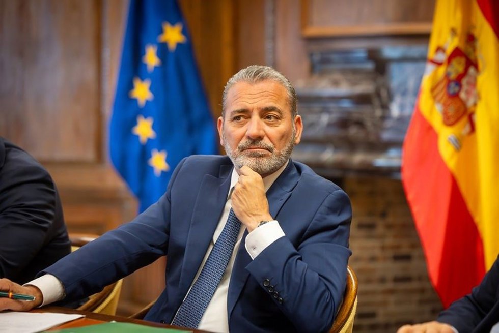 El diputado nacional de Vox por Huelva, Tomás Fernández.