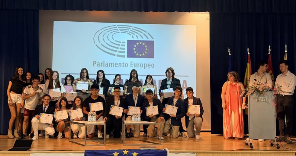 El IES García Pavón de Tomelloso clausura una nueva edición de su Escuela Mentora del Parlamento Europeo