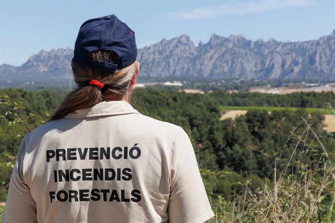 Un informador del PVI de la Diputació de Barcelona