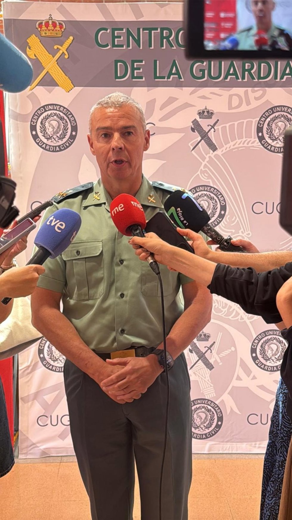 El jefe de la Jefatura de Transformación Digital y Ciberseguridad de la Guardia Civil, Santiago Martín