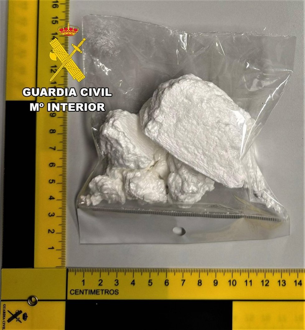 Material incautado.