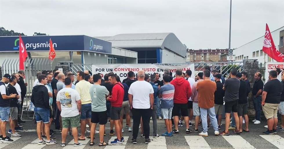 La plantilla de Prysmian votará este miércoles la última propuesta de la empresa tras otro paro total